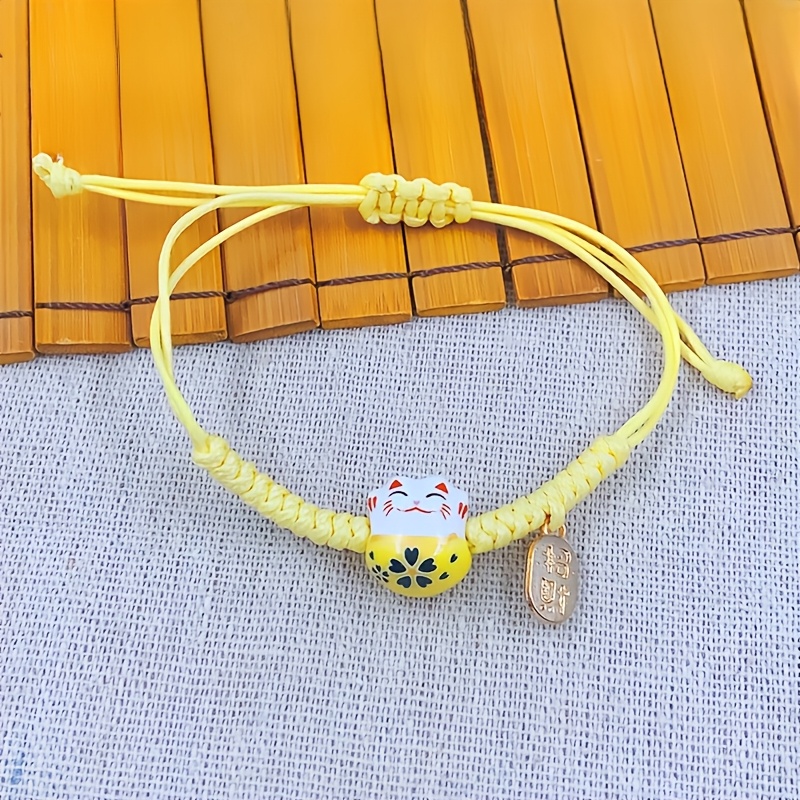 3pcs Bohemian Adjustable Woven Charm Bracelet Set